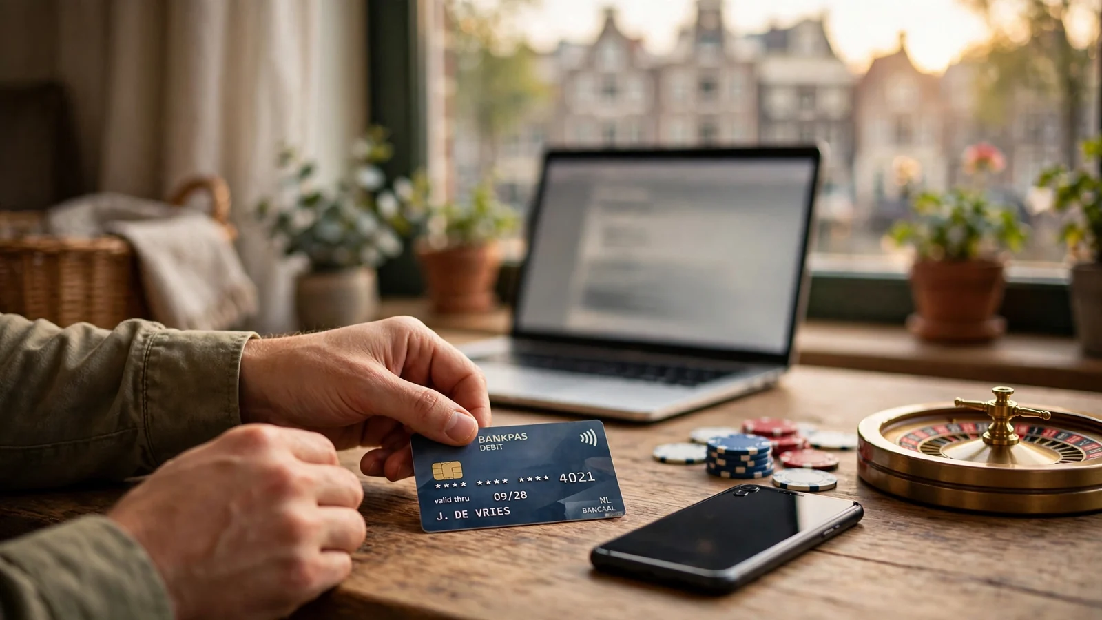 Bankoverschrijving bij online casino in Nederland