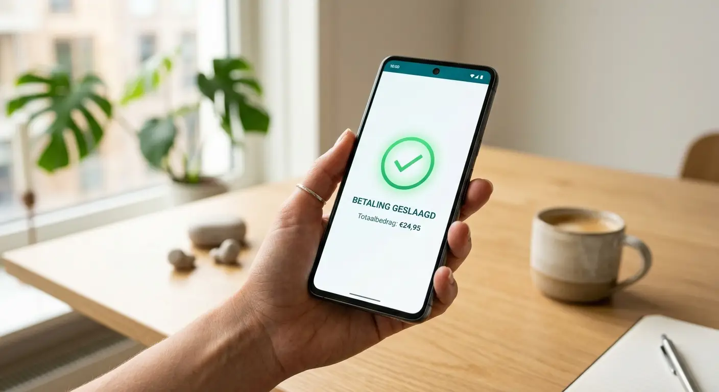 Snelle uitbetaling casino zonder Cruks met smartphone en betaalinterface
